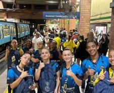 Time Feminino de Futsal do Colégio Estadual do Paraná