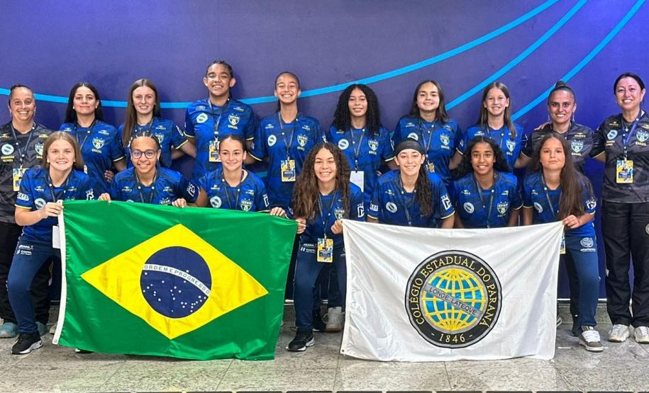 Time Feminino de Futsal do Colégio Estadual do Paraná