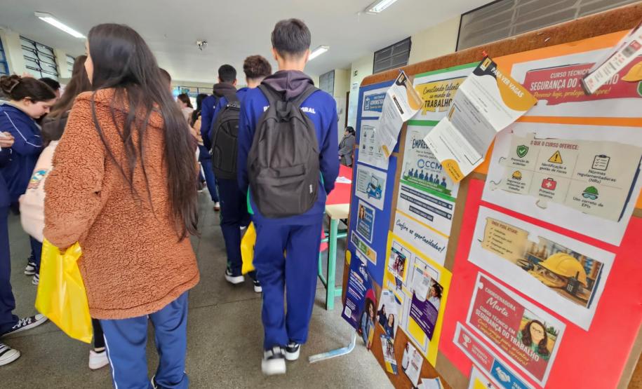 II Feira de Profissões e Empreendedorismo amplia oportunidades para estudantes no CCM Professora Luiza Ross